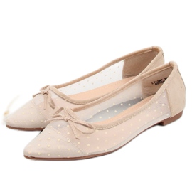 Damen Ballerinas beige LT119P Beige 1