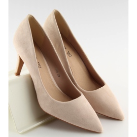 Pumps mit Stiletto-Absatz 539 Beige II-GAT 1