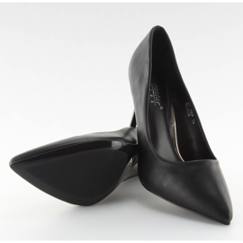 Mattschwarz NF-08p Schwarz II-GAT Damen Pumps 2