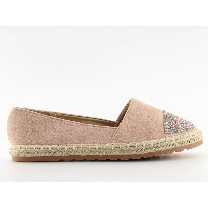 Rosa Espadrilles für Frauen H8-102 Champagne II-GAT 1