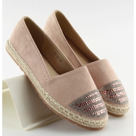 Rosa Espadrilles für Frauen H8-102 Champagne II-GAT 2