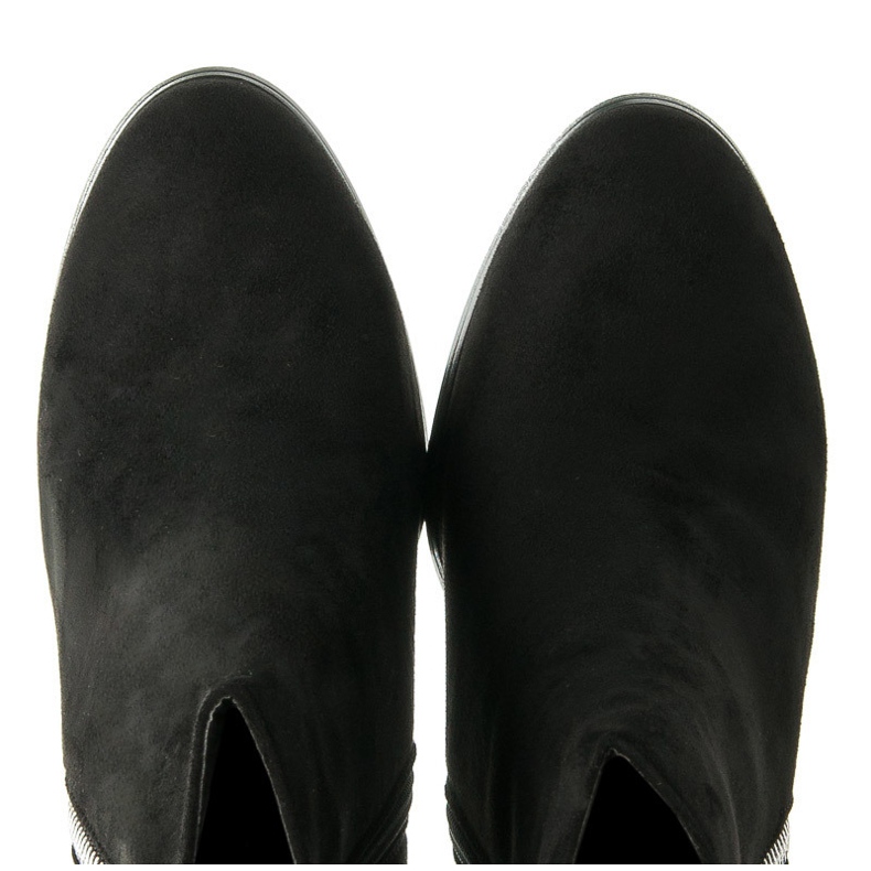 Ch. Creation Bequeme Schuhe mit hohen Absätzen schwarz 1