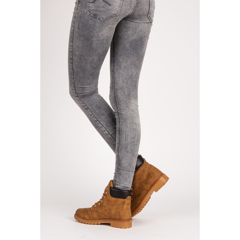 Qinba Modische Arbeiter gelb 1