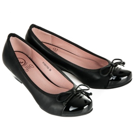 Kylie Keilpumpen schwarz 1