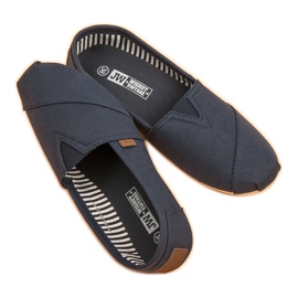 Klassische marineblaue Slipper 2