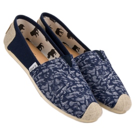 L. Day Blaue Slipons schwarz 2