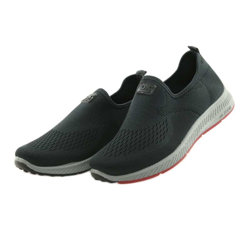 DK Herren Sport Slipper 5001 grau 3