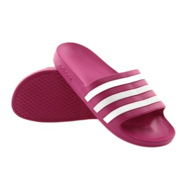 Adidas Adilette Aqua F35536 Hausschuhe weiß rosa 4