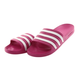 Adidas Adilette Aqua F35536 Hausschuhe weiß rosa 3
