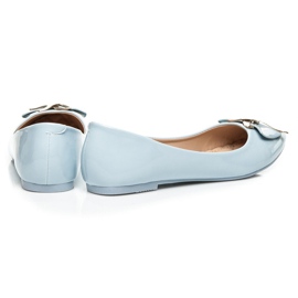 Vices Elegante Ballerinas blau 1