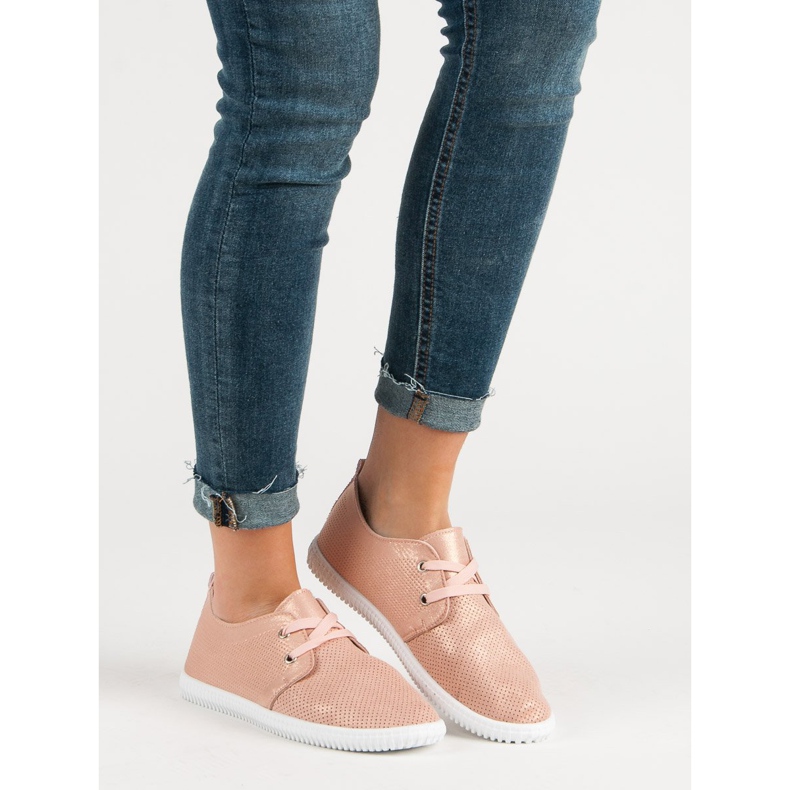 Super Mode Klassische rosa Schuhe 1