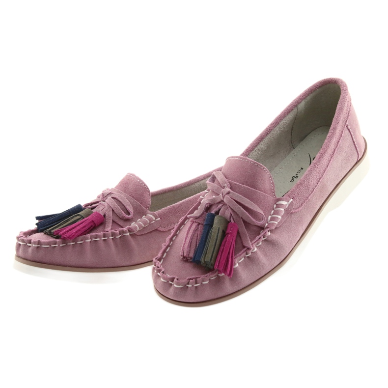 Bequeme Damen Slipper Filippo 641 rosa 5