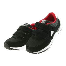 American Club BS09 schwarze Lederinnensohle rot 3