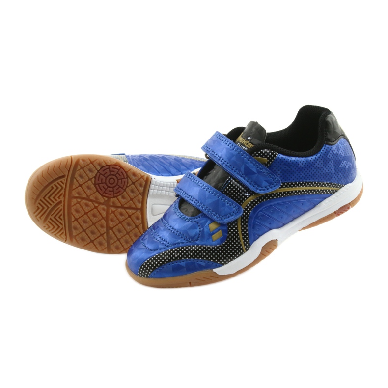 American Club Royal Indoor-Sporthalle schwarz blau gelb 5