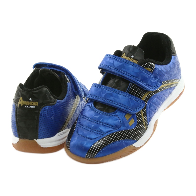 American Club Royal Indoor-Sporthalle schwarz blau gelb 4