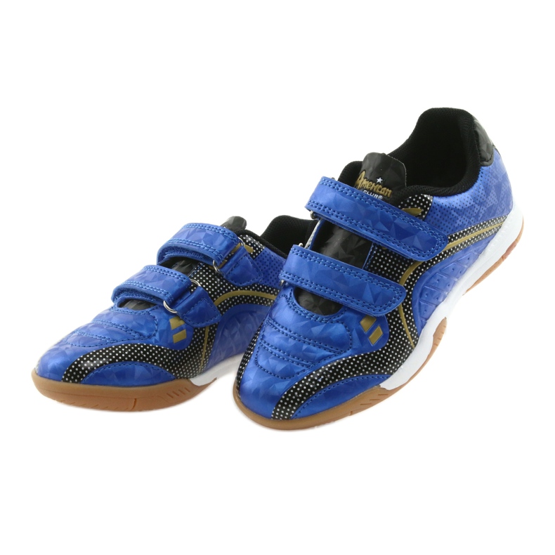 American Club Royal Indoor-Sporthalle schwarz blau gelb 3