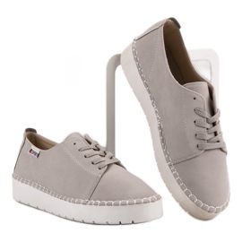 Graue Schnürschuhe VICES 2