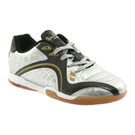 American Club OG13 Silver Sporthallenschuhe schwarz grau gelb 1