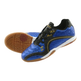 American Club OG13 Royal Hallensportschuhe schwarz blau gelb 5