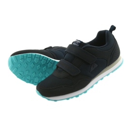 American Club WT30 marineblaue Kinder Sportschuhe farblos 5