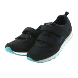 American Club WT30 marineblaue Kinder Sportschuhe farblos 3