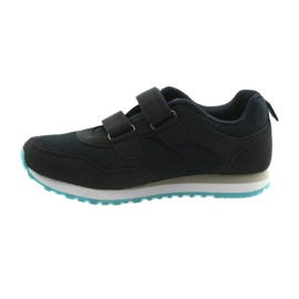 American Club WT30 marineblaue Kinder Sportschuhe farblos 2