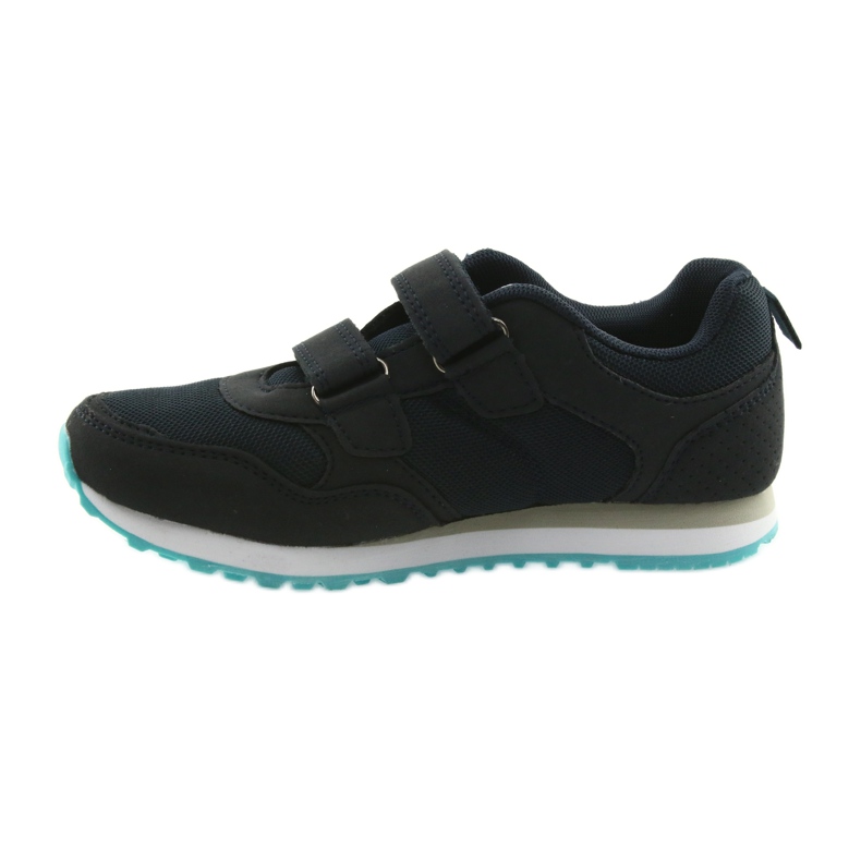 American Club WT30 marineblaue Kinder Sportschuhe farblos 2
