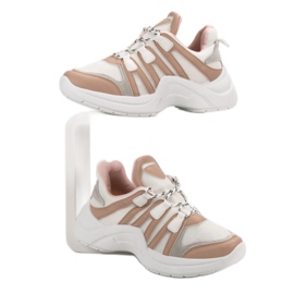Kylie Bequeme Sportschuhe beige 1