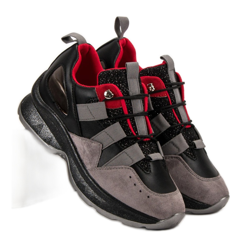 Leichte VICES Sneaker schwarz 1