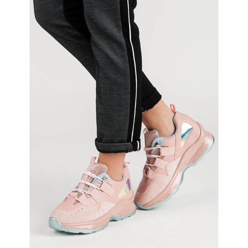 Leichte VICES Sneaker rosa 1