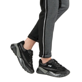 Sportschuhe mit Glitzer VICES schwarz 1