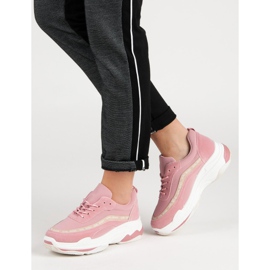 VICES Rosa Sportschuhe 1