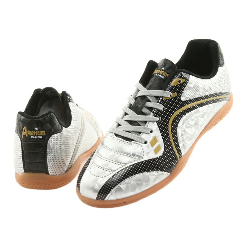 American Club Sporthalle in Silber silber- silber- 4