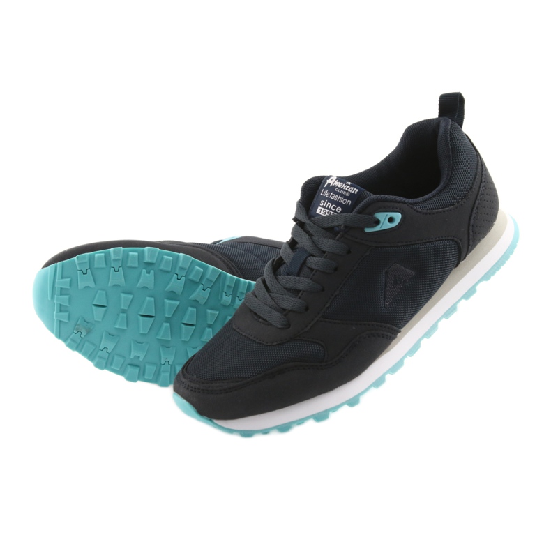 American Club WT26 Navy Sportschuhe blau marineblau 5