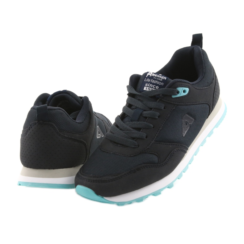 American Club WT26 Navy Sportschuhe blau navy blau 4