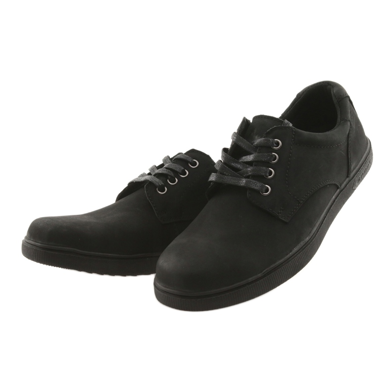 American Club Schwarz -Cycle -Herren -Lederschuhe 3