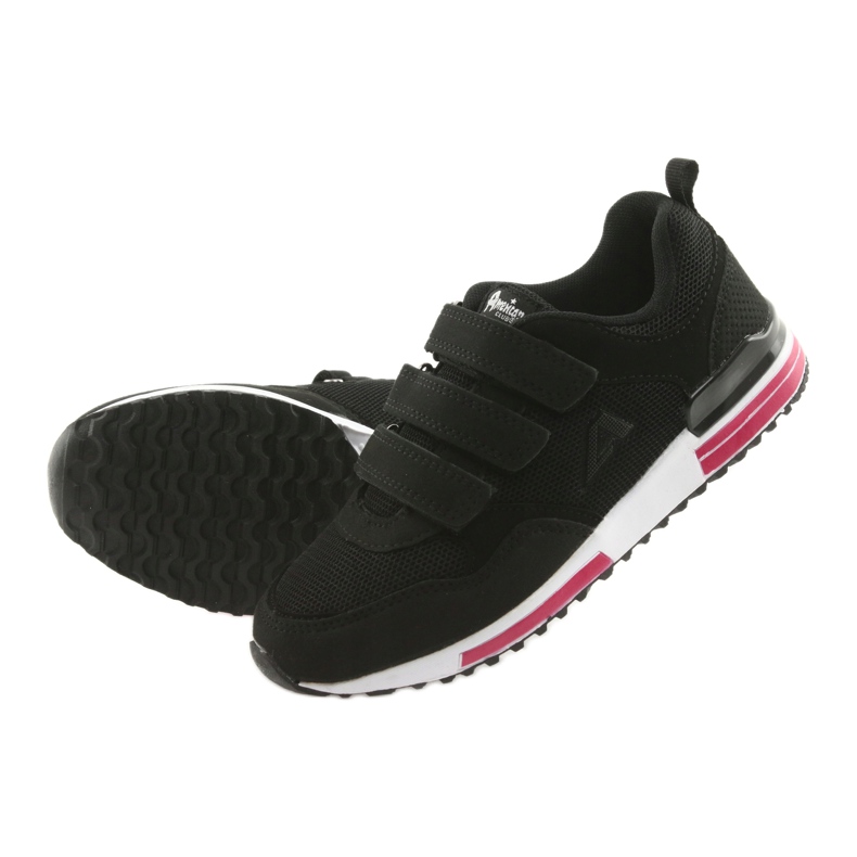 American Club 5 Lederdecksohle, schwarz 5