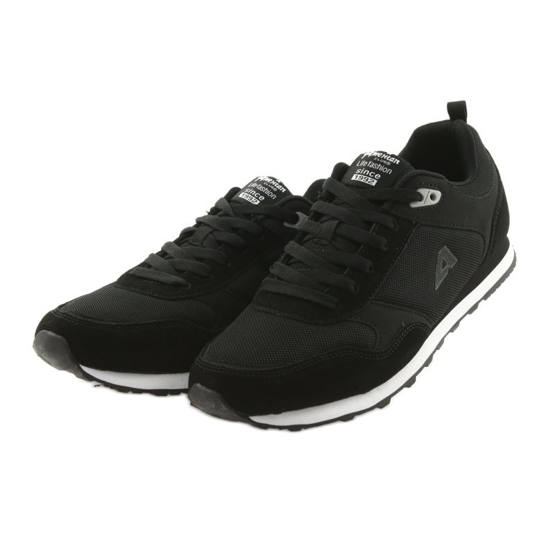 American Club American WT13 schwarze Sportschuhe für Herren 3