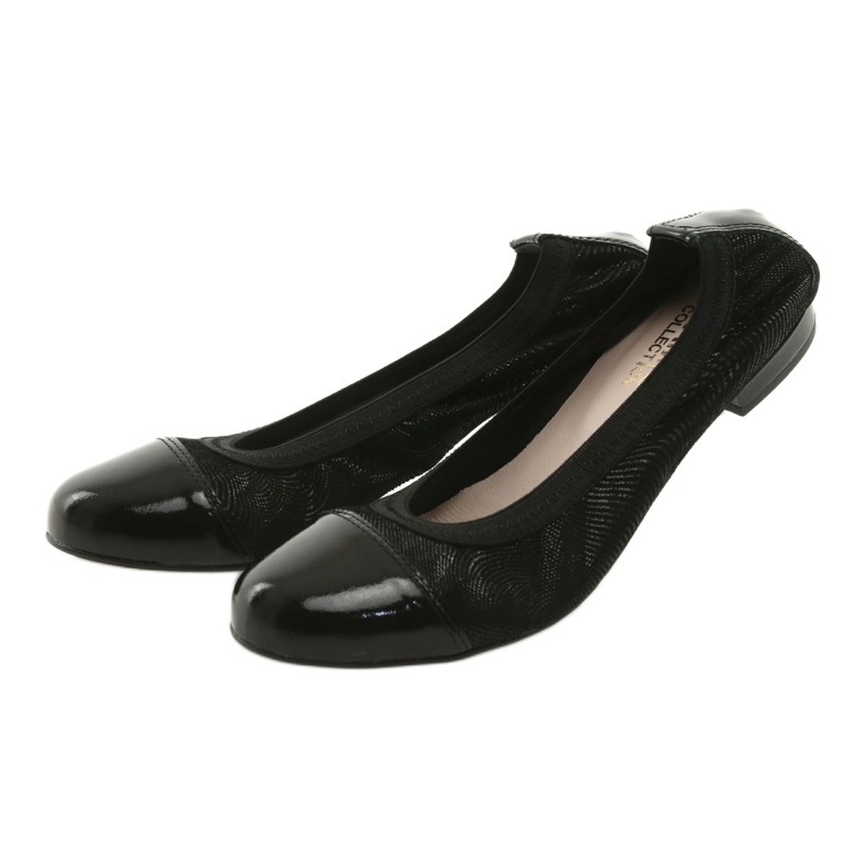 Damen Ballerinas elastisch Gamis 1402 schwarz 3