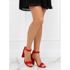 Sandalen am Pfosten rot 369-18 Rot 2