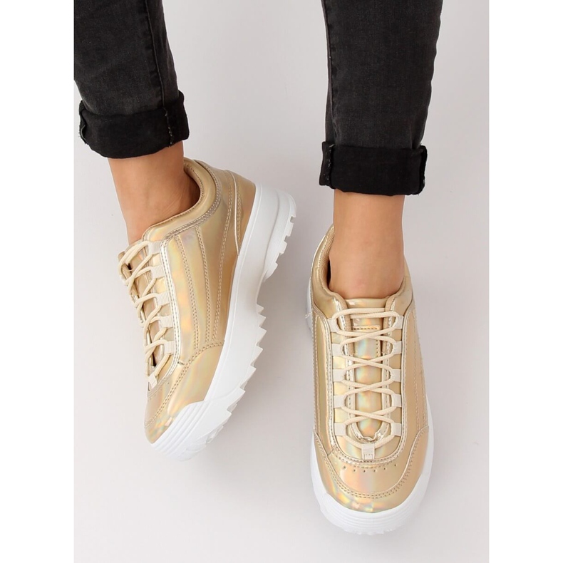 Holographische goldene Sportschuhe 82017 Gold 2