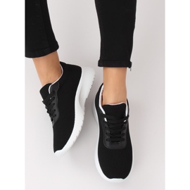 Schwarze Sportschuhe BK-116 Schwarz 1