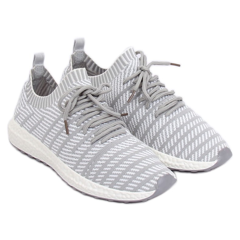 Graue HY2812 Hellgraue Sportschuhe 2