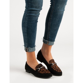 Gepunktete VICES Loafer schwarz 2