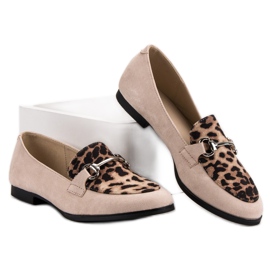 Gepunktete VICES Loafer braun 1