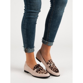 Gepunktete VICES Loafer braun 2