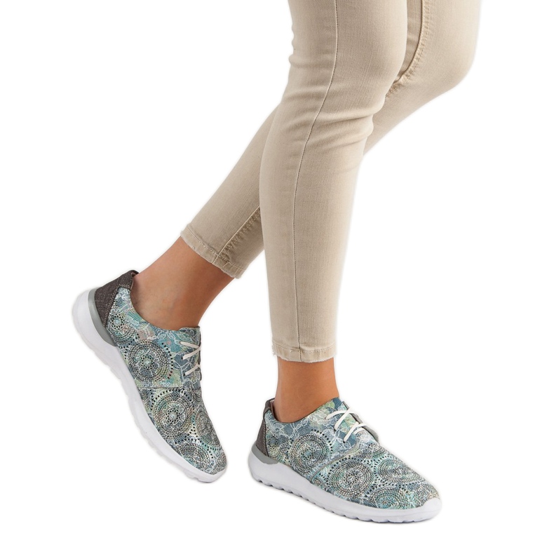 Filippo Sportschuhe aus Leder mehrfarbig 1