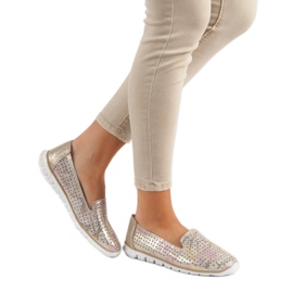 Filippo Modische Lederlords gelb 2