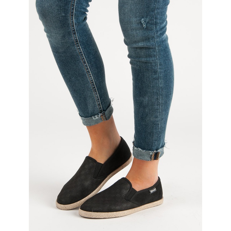 Schwarze MCKEYLOR Slipper 2