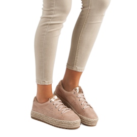 Seastar Gebundene Espadrilles rosa 2
